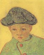Vincent Van Gogh Portrait of Camille Roulin (nn04) oil